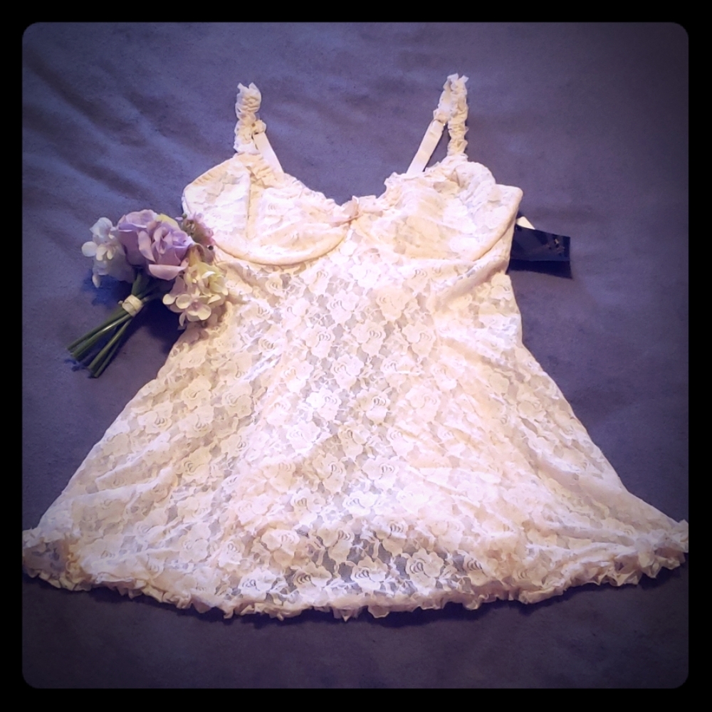 Pink Lace Lingerie